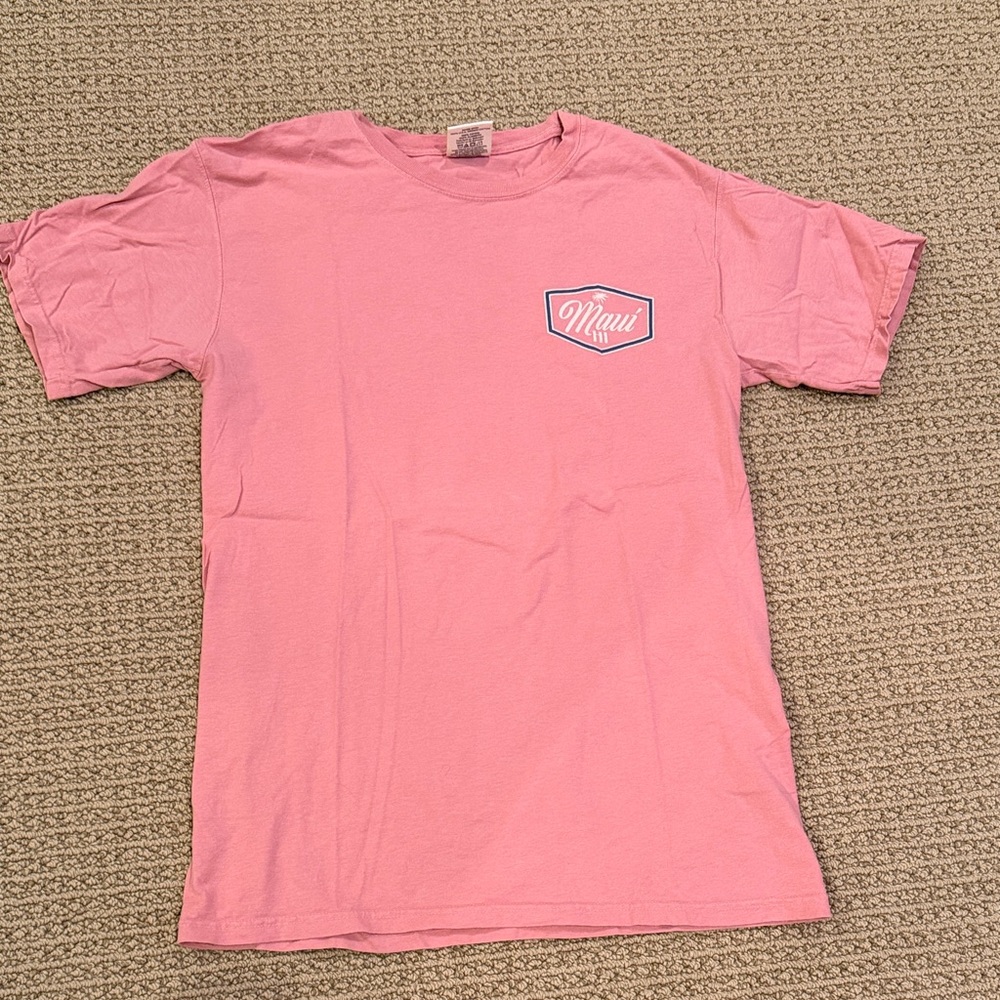 Maui Pink Short Sleeve Women's Tee